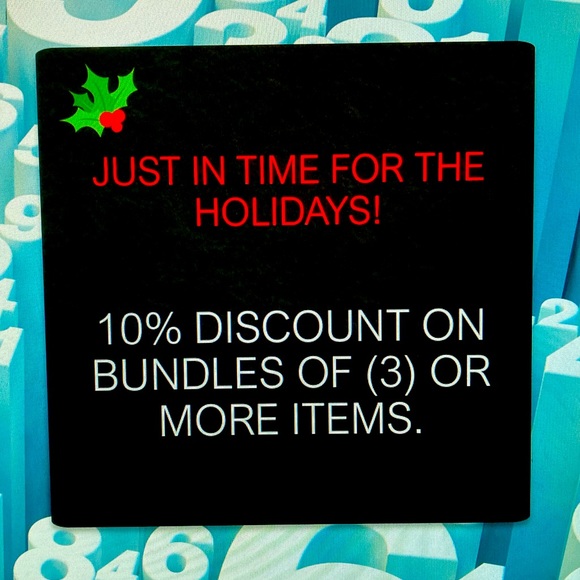 10% Discount on Bundles of 3 or more items 😉 - Picture 1 of 1